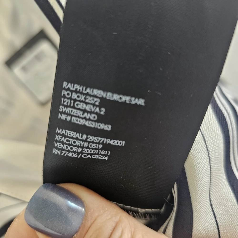 Club Monaco Black and White Striped Jumpsuit Size 10 and Size 6 - Picture 10 of 16